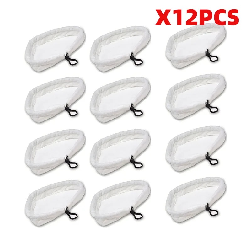 Steam Mop Pads Replacement Pads Accessories For Steamboy X5 H2O H20 S302 S001 SKG 1500W Steam Mop: Orange