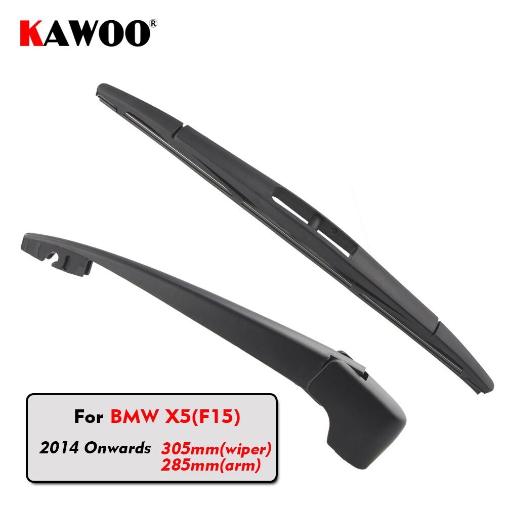 Kawoo Auto Achter Wisser Bladen Terug Ruitenwissers Arm Voor Bmw X5 (F15) hatchback (Vanaf ) 305 Mm Auto Voorruit Blade