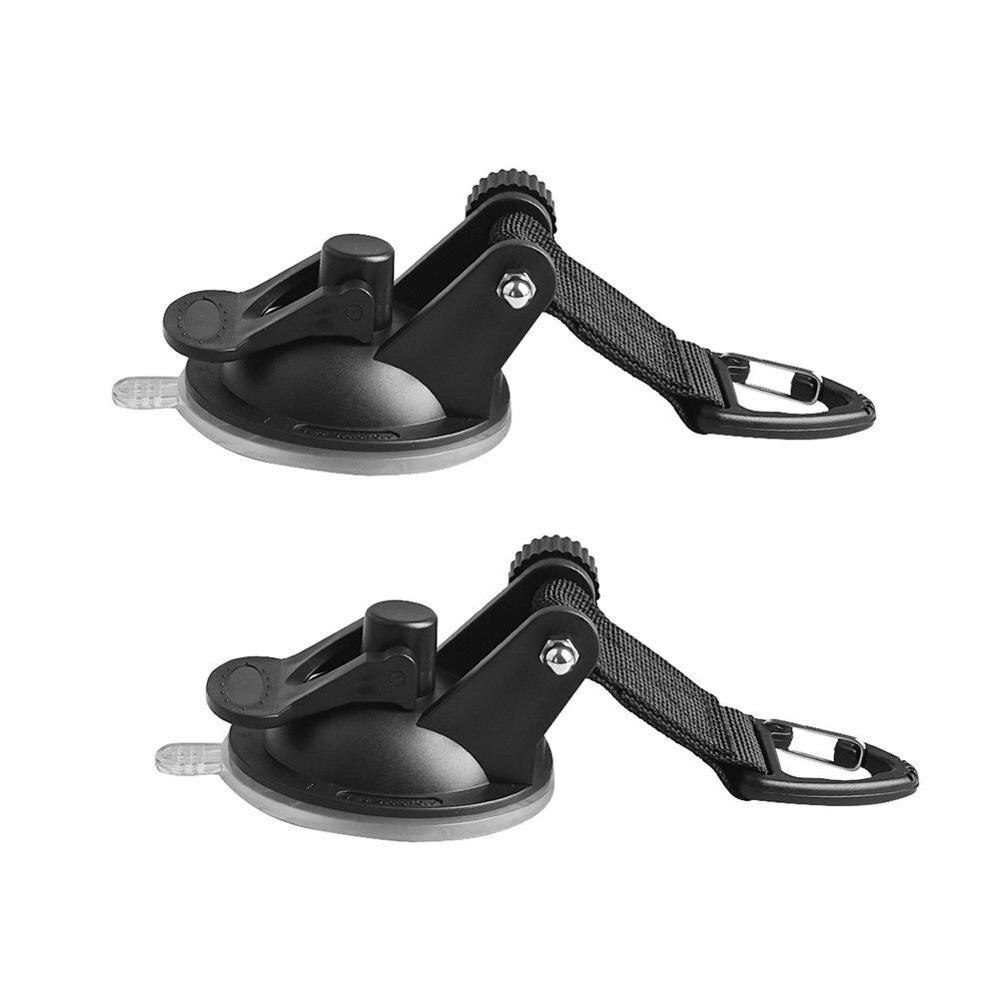 2 Stuks Auto Tent Vaststelling Haak Autoruit Zuignap Outdoor Camping Tent Haak: Default Title