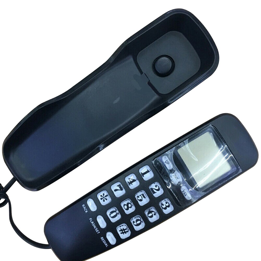 Call Memory Callback Business Landline Corded Telephone Caller ID Home Office Mini Portable LCD Display Wall Mounted Hotel
