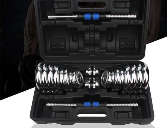 Dumbbells Electroplated dumbbells Men's dumbbell box Electroplated dumbbells box Men's detachable electroplated dumbbe