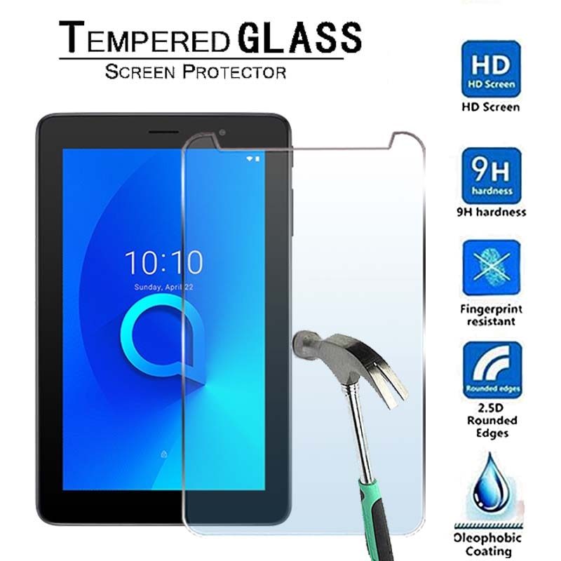 Til alcatel 1t 7-9h premium tablet hærdet glas skærmbeskytter filmbeskyttelsesafdækning