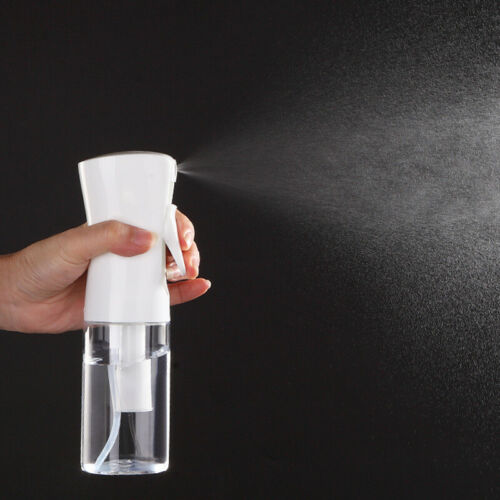 Plast gjennomsiktig klar skjønnhet hårspray tåke tom vannflaske sprøyter salong frisørverktøy lagringsflaske: 150ml