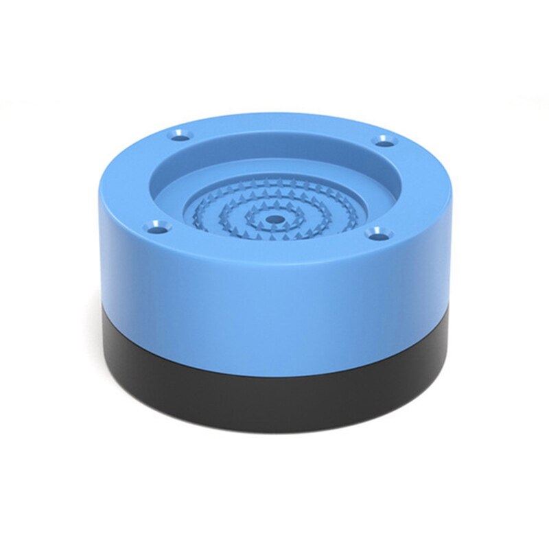 1PC lave-linge Support anti-dérapant Anti-Vibration sèche-linge hauteur de levage pieds coussinets choc et bruit suppression Machine Support: 3.5CM Blue
