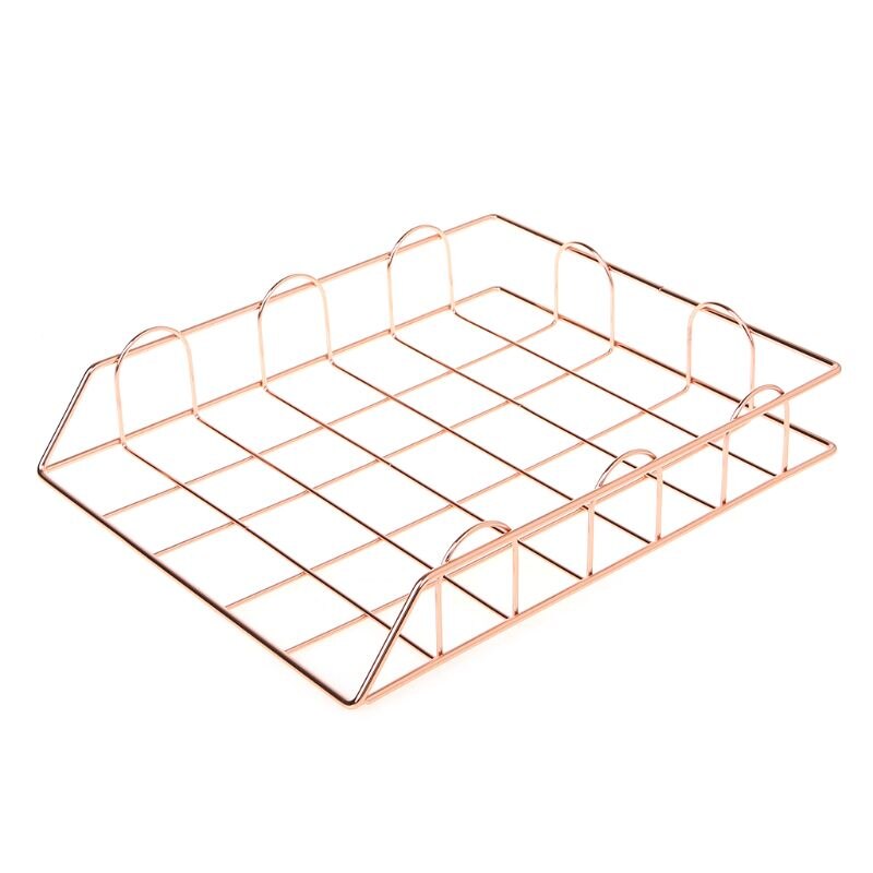 Pliant En Fer Forgé Lettre Magazine Porte-Revues Rack De Stockage Classeur Pour bureau Bureau Organisateur Fournitures XXUC