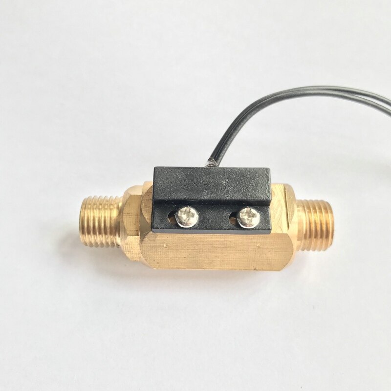 USM-FS41TA Normally open Circuit Magnetic Flow Switch 70W Max Load DC250V AC220V Max Reliable BSP G1/4" Male made of Brass