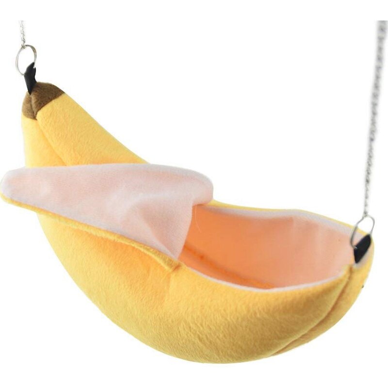 Kæledyr banan seng hamster seng hus hængekøje lille dyr seng hus bur rede hamster tilbehør