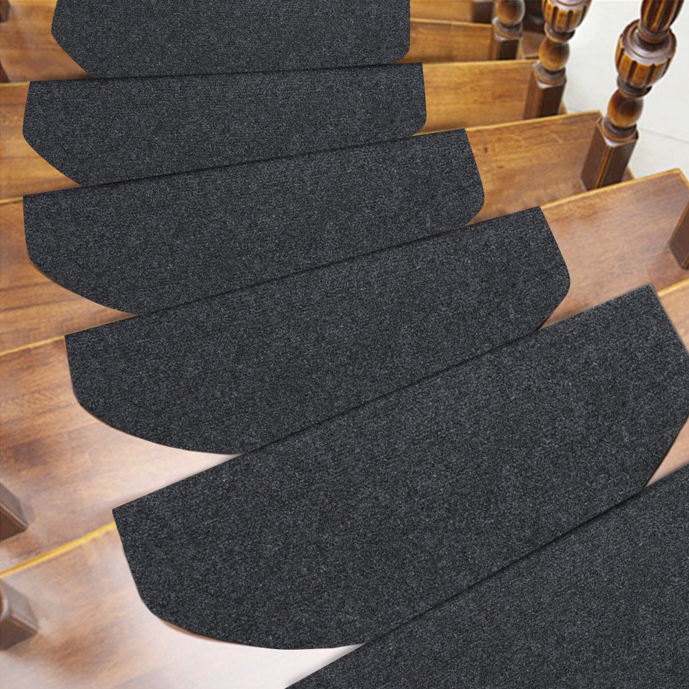 7 Uds colchoneta resistente escalón escalera cubierta de protección peldaños antideslizante alfombra almohadillas 24x55 cm cómodo suministros para el hogar