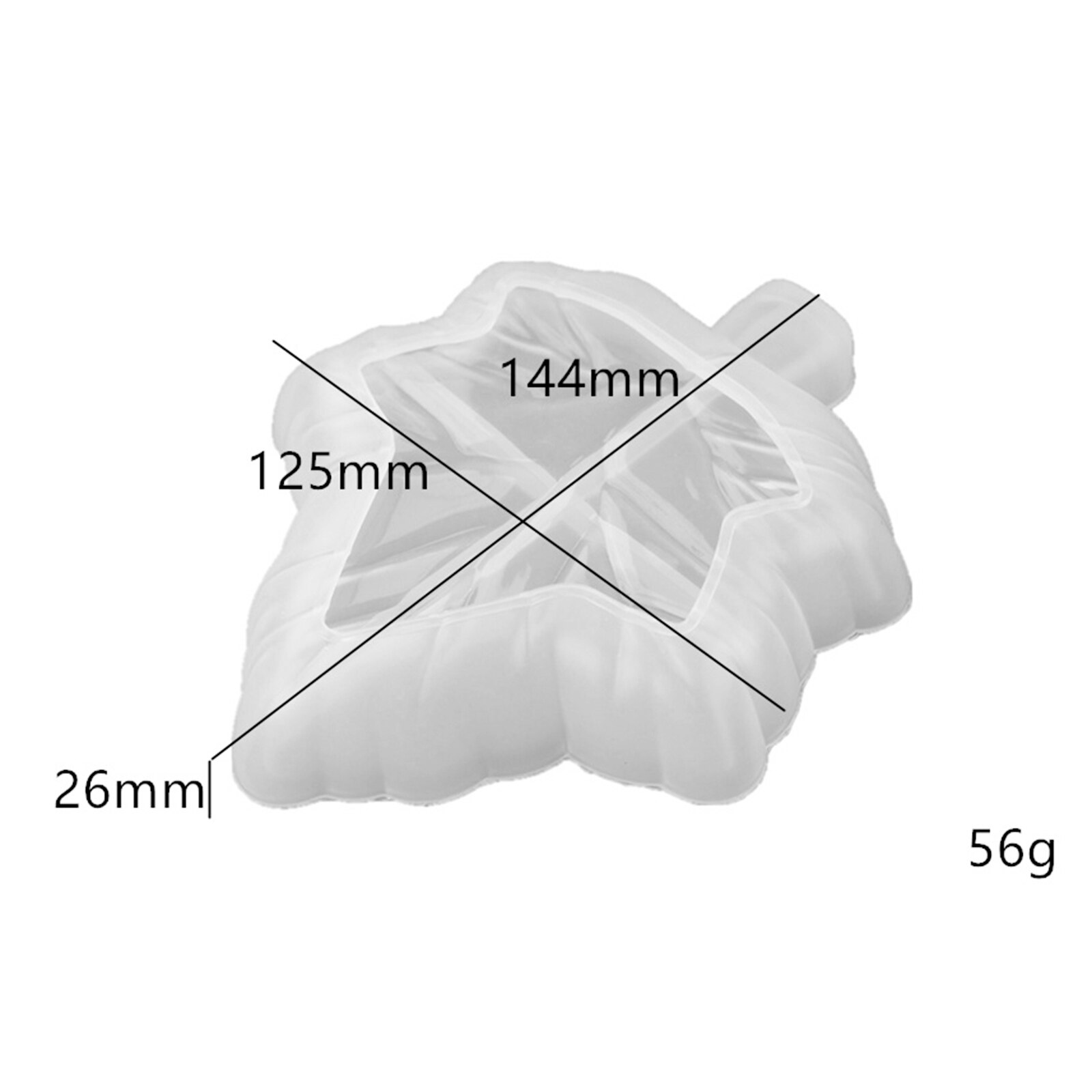 Diy Leuke Cartoon Asbak Keramische Asbak Creatieve Bloempot Trendy 3D Maple Leaf Home Mini Sturen Vriendje SQ0146