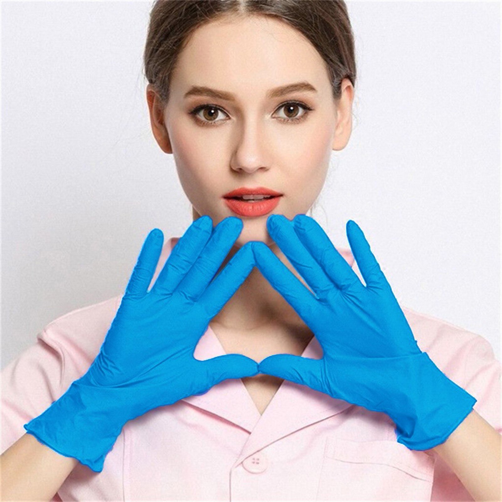 Protect against grease Rubber Comfortable Disposable Mechanic Nitrile Gloves Flexible Guantes Latex Desechable Household Gloves