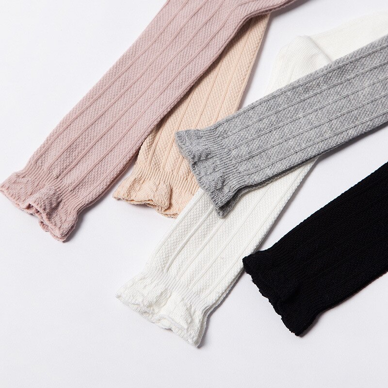 0-3Y Lente Zomer Herfst Leuke Peuter Baby Jongens Meisjes Mesh Gebreide Panty Katoen Ademend Panty Zuigeling Knie Hoge Kousen