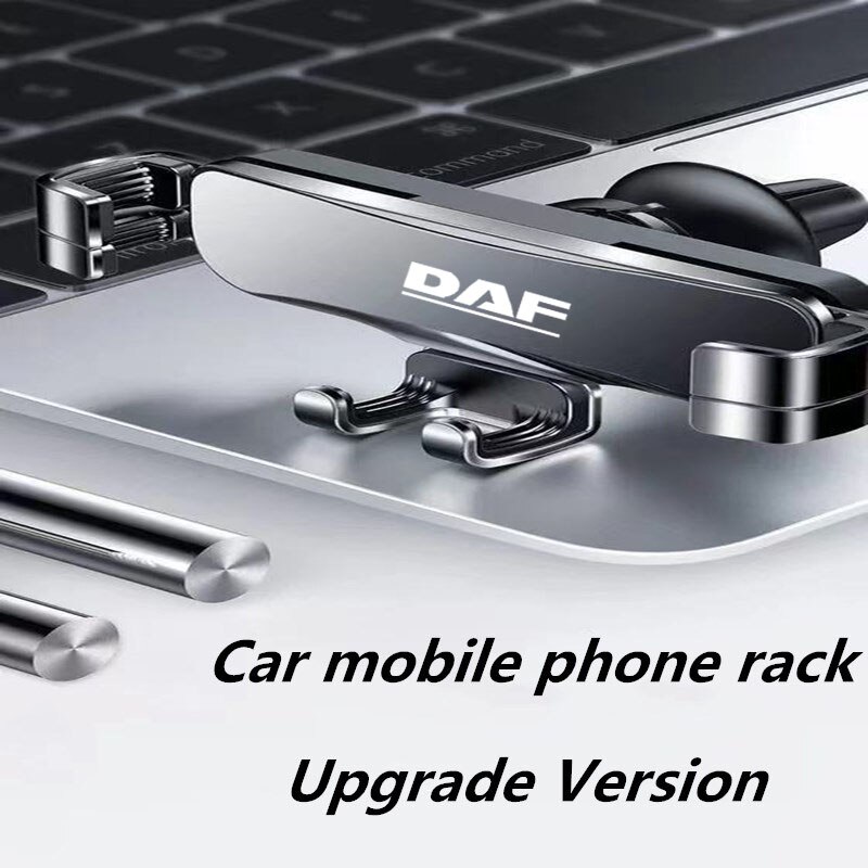 Car Phone Holder For DAF xf cf lf van Car Air Outlet Holder Gravity Phone holder Portable Bracket For Car Air Conditioner Export