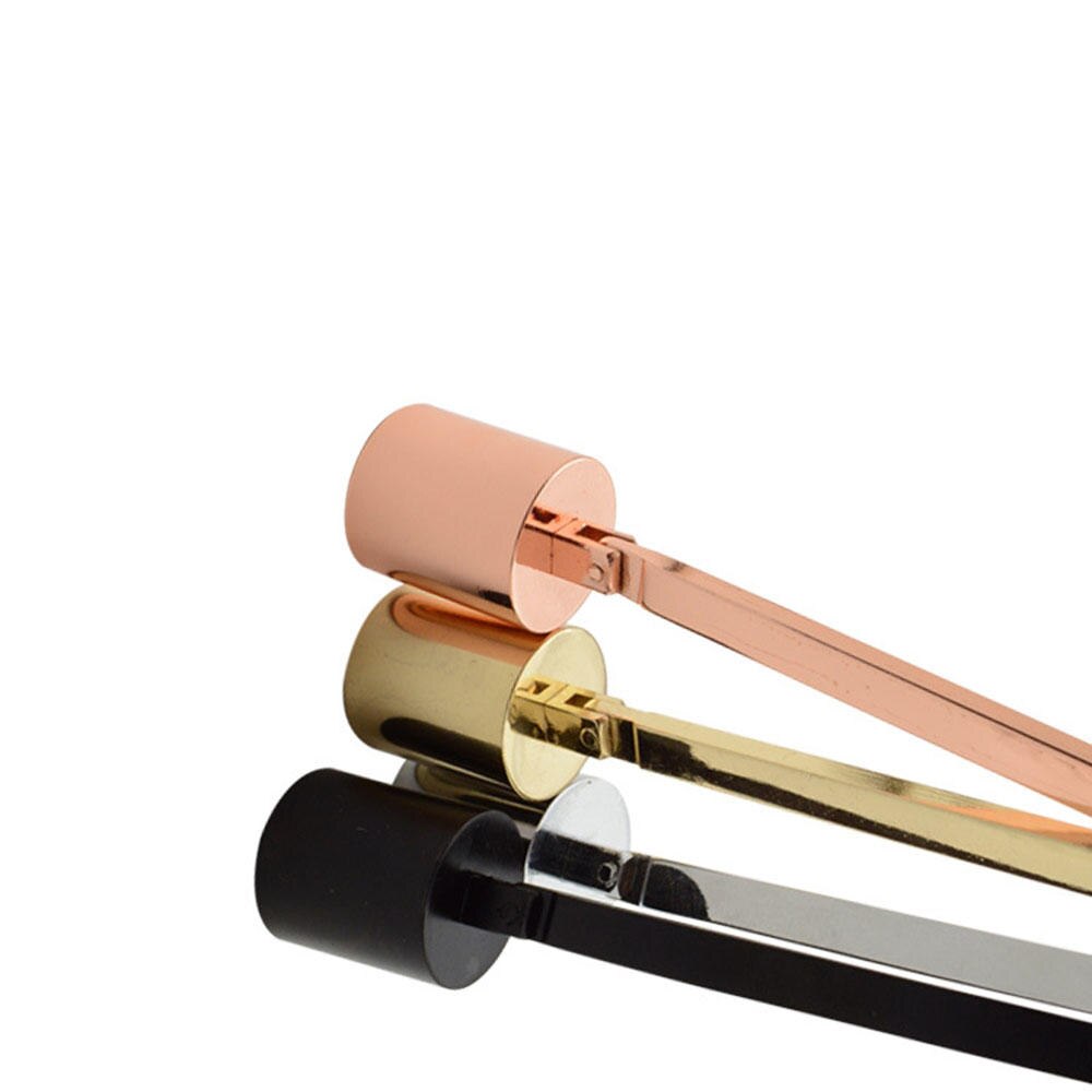 Candle Snuffer Candle Extinguisher with Handle Hinged Candlesnuffers Wick Snuffer Candle Accessory for Candle Stopper