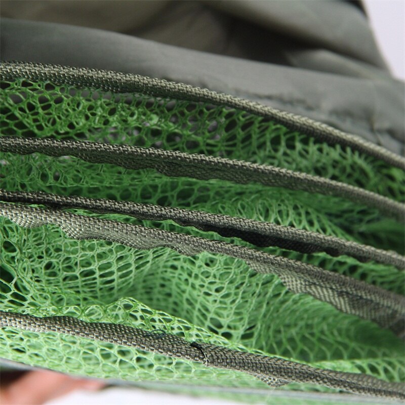 6 Sizes Fish Trap Foldable Fish Cage Fishing Net Small Large Mesh Nets Collapsible Keeping Network Durable HT49-0020