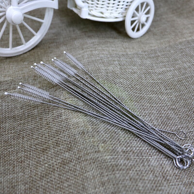 4PCS/Set Baby Bottle Brush Straw Cleaning Brush Stainless Drinking Brushes Wash Steel Cleaner Bottle Bottle Baby Straw Feed J8K1