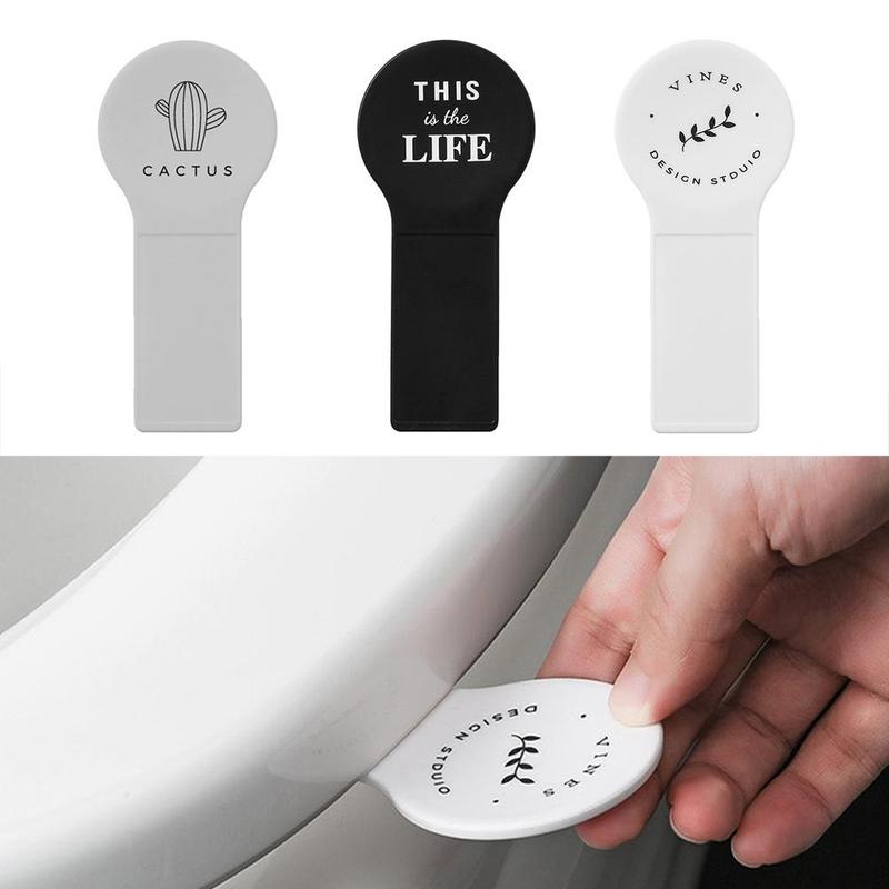 Nordic lift lid lift toilet lid handle anti-dirty hand toilet portable lid toilet handle flip lift lid Q7D5