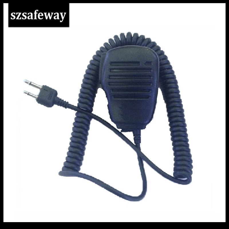 PPT Speaker Mic Para ICOM Rádio Em dois Sentidos IC-V80 IC-V85 IC-F3 F4 IC-F10 IC-F20 IC-V82 IC-W32A