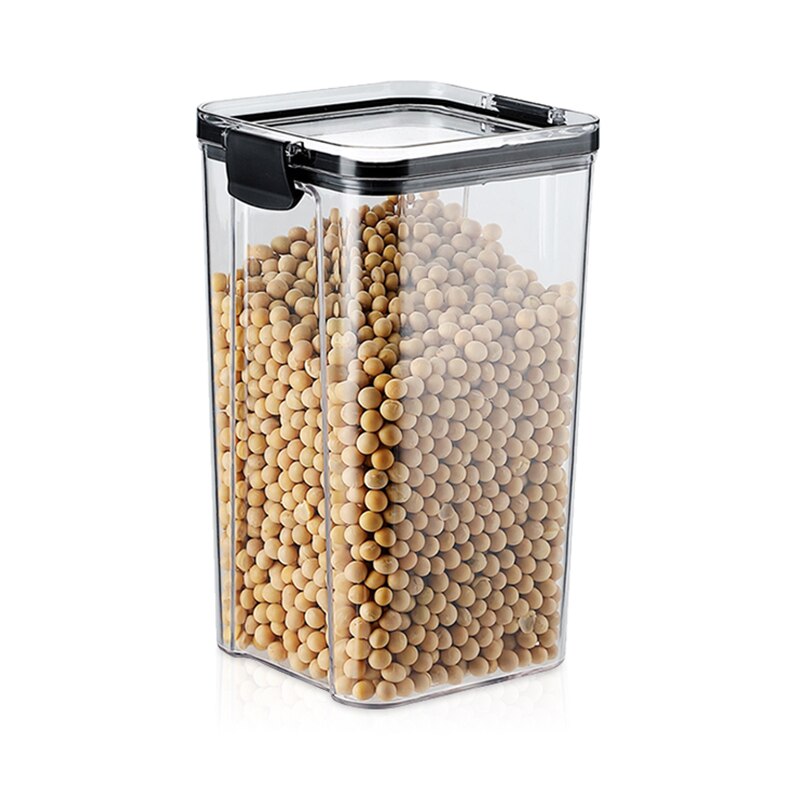 Contenedor de almacenamiento de cocina para aperitivos, gran capacidad, caja de almacenamiento para nueces de Pasta, refrigerador, organizador ordenado