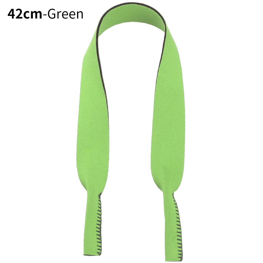 1Pc Verwisselbare Sport Antislip Bril Riem Brillen String Mode Accessoire Verstelbare Zonnebril Touw Houder: 42cm-Green
