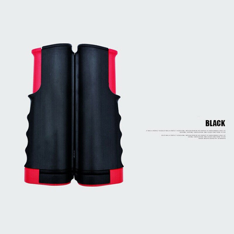 Portable Ping Pong Net Rack Retractable Table Tennis Net for Ping Pong Train Gym Home 1.7Meter Can Clamp Thickness 5cm: Black