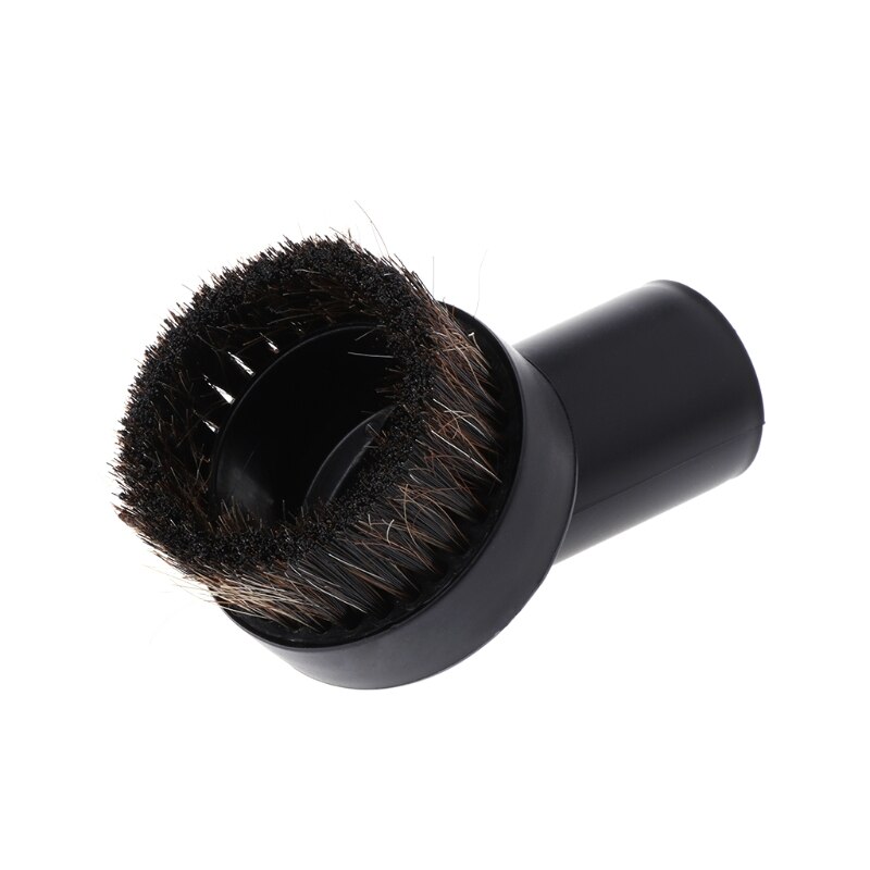 32mm Mixed Horse Hair Round Cleaning Brush Head Vacuum Cleaner Accessories Tool