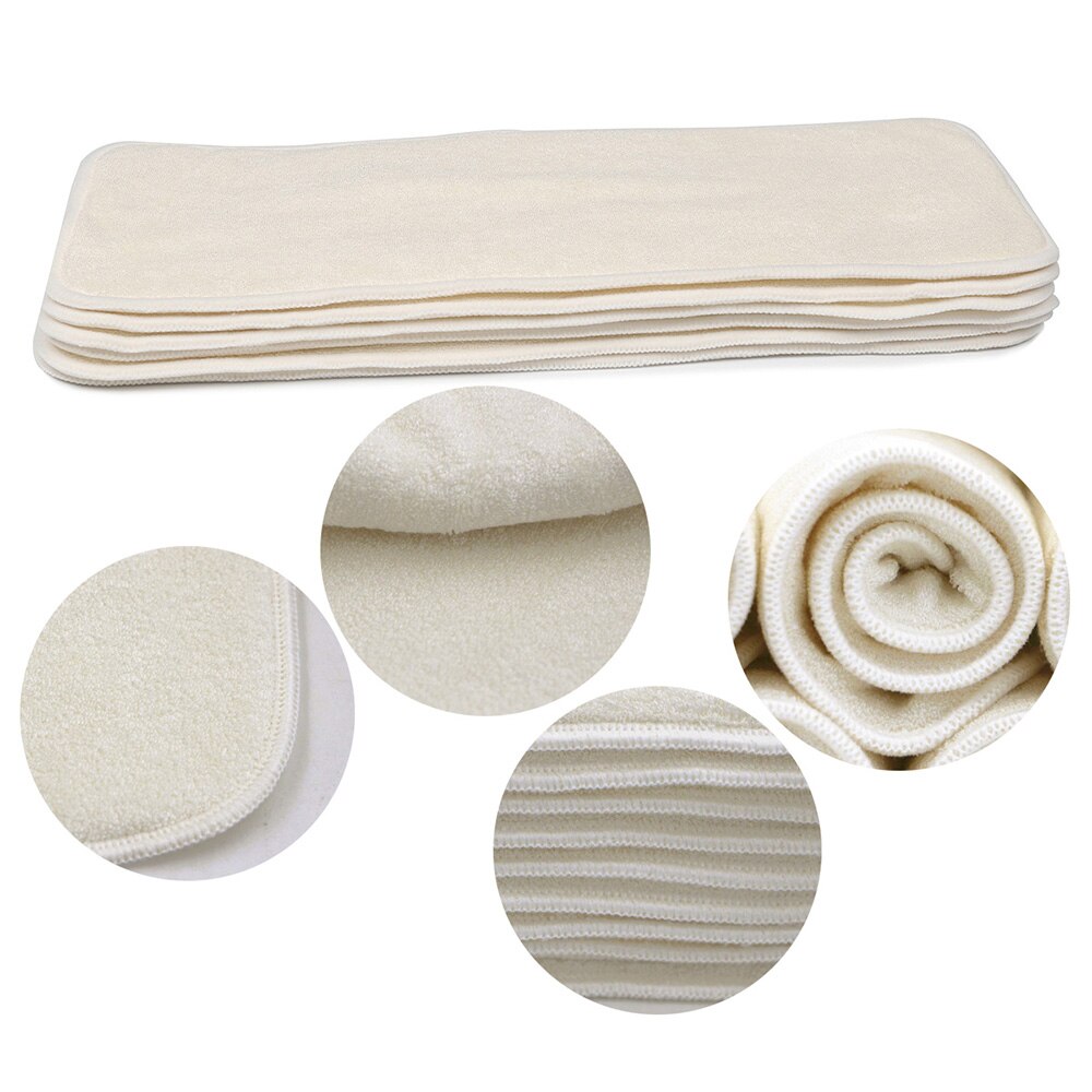 Baby diapers washable diapers insert 4 layers of 1Pc reusable soft and comfortable