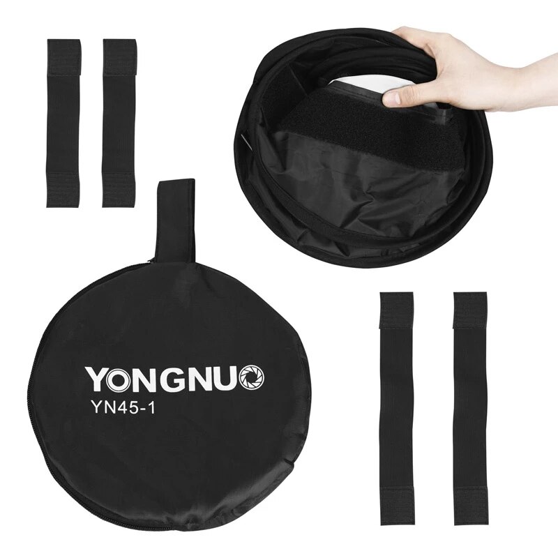 YONGNUO Softbox Diffuser for YONGNUO YN600L II YN900 YN300 II YN300III YN300 IV LED Video Light Panel Foldable Soft Filter