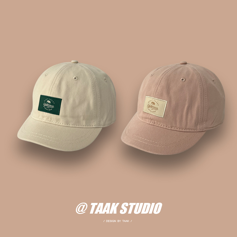 Gorra de béisbol de ala corta para mujer, gorra con visera de ala corta con herramientas Ins de minororía japonesa de verano, para hombre