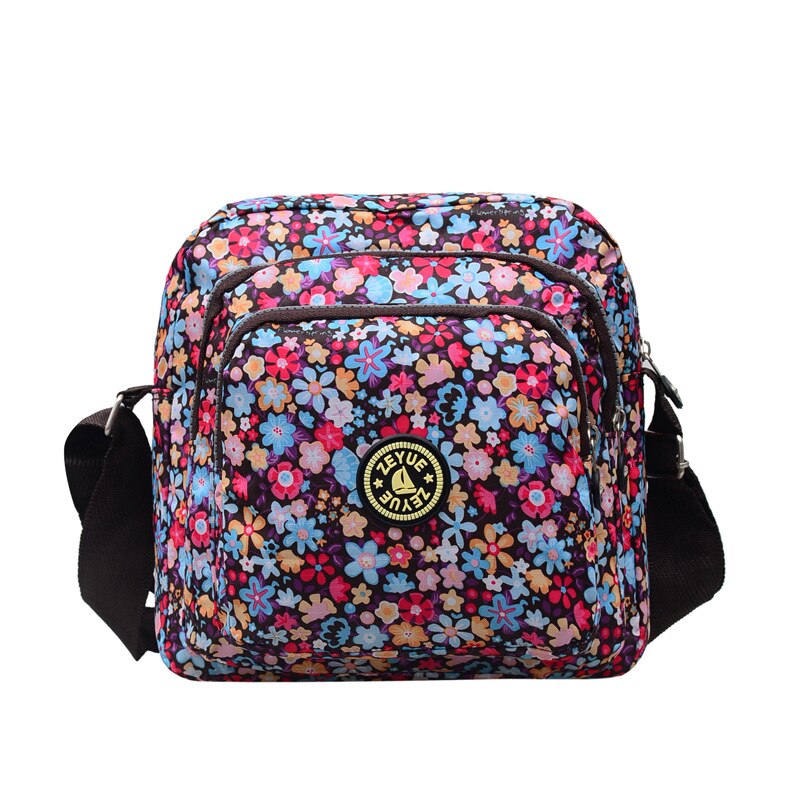 Women Canvas Nylon Outdoor Waterproof Shoulder Bag Female Handbag Messenger Bags For Lady Crossbody bag Large Capacity: CSXH