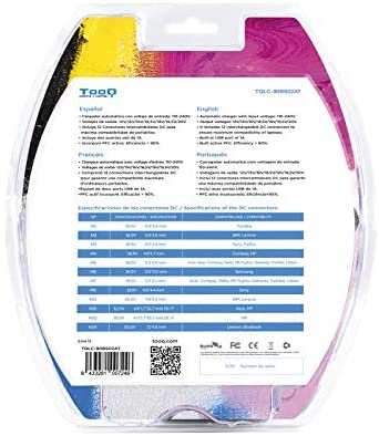 Universelles automatisches ladegerät tooq tqlc -90 bs 02at 90w 2 xusb 12 anschlüsse