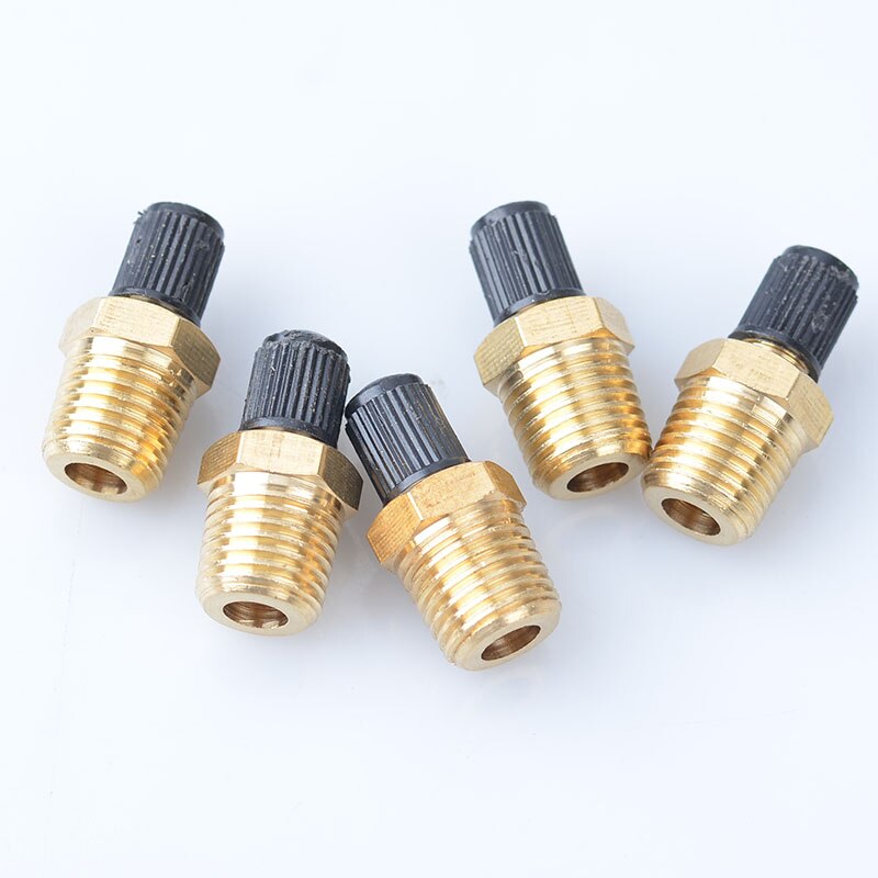 Autoband Ventiel Motorfiets Tubeless Band Schroef Ventiel Bandenspanning Monitoring Band 1/4 Npt Koperen Klep