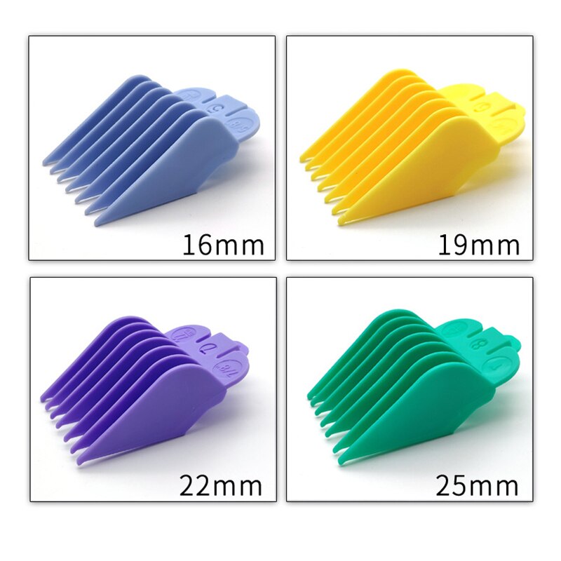 Hair Clipper Guards Guides 8 Color Coded Cutting Guides,for All Wahl Clippers(with Box)