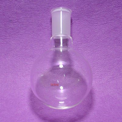 250ML Single Neck Round Bottom Flask, Heavy Wall,24/40 Joint,lab Glassware Flask