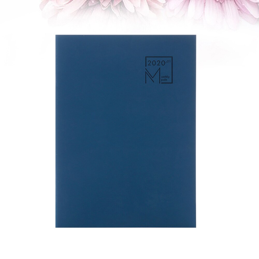 Agenda planificateur mensuel pour homme, femme et enfant, papeterie de journal intime efficace, (vert à partir de ), .7