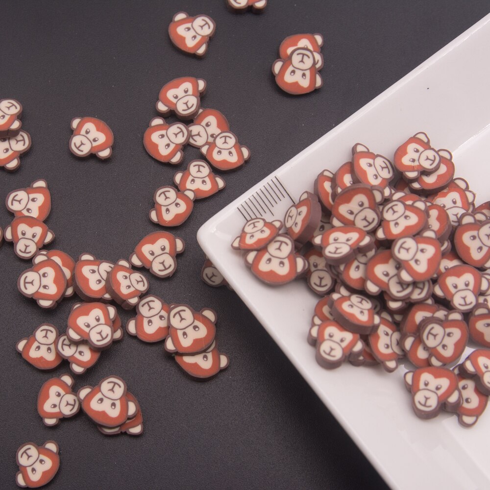 65g Love Envelope Shape Polymer Clay Slices Sprinkles for Phone Decoration,Scrapbook Shaker Card DIY,Filler Filling: 2