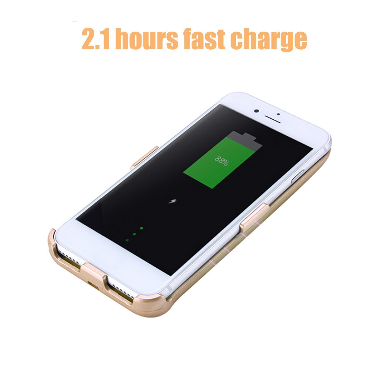 Leory Voor Iphone 6 6 S 7 7 S 8 Battery Charger Case 10000 Mah Externe Power Bank Opladen Cover batterij Case Draagbare Powerbank