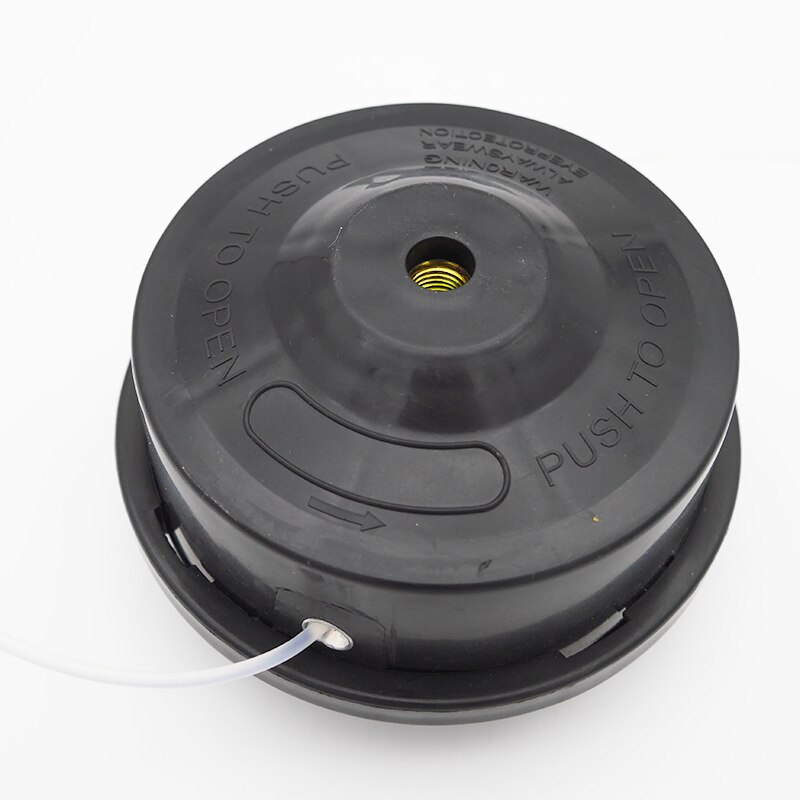 Universal Black String Grass Trimmer Head Fit For Brush Cutter Lawn Mower Petrol Garden Tool Replacement Part