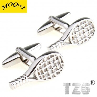 Tennis Bat Cufflink Cuff Link 1 Pair