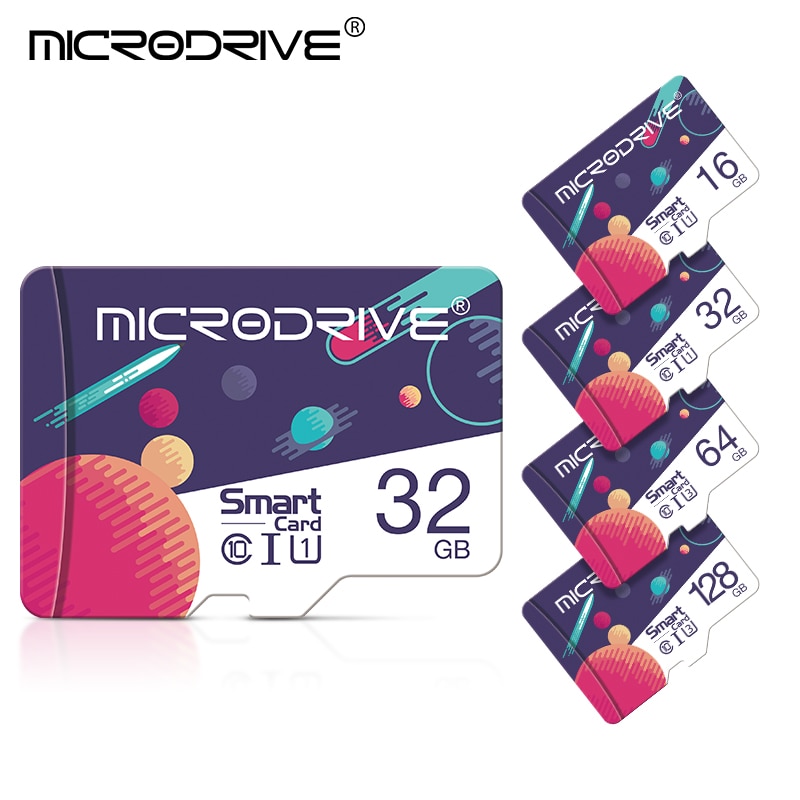Tarjeta Micro SD TF 8 16 32 64 128 256 GB Clase 10 tarjeta de memoria Flash Microsd 8GB 16GB 32GB 64GB 128GB 256GB para adaptador de teléfono inteligente