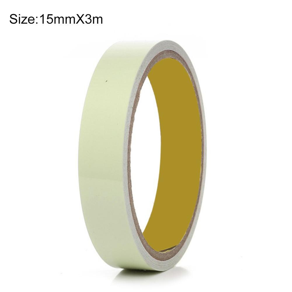 3 måler lysbånd kjæledyr advarsel stripe scenen fluorescerende lys giftfri teip: 03-15