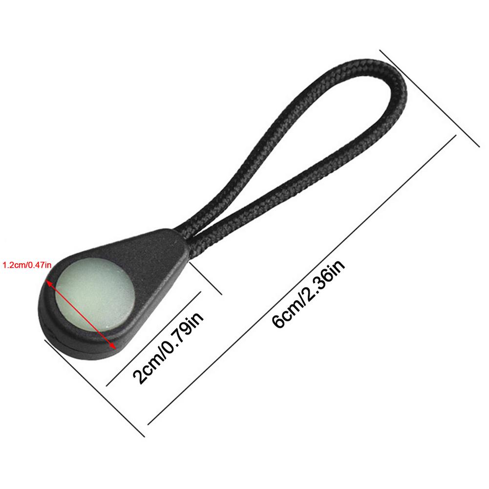 Newest Ultra-Bright Glow In The Dark Night Zipper Pull Ideal Kit Markers For Coats, Jackets, Rucksacks And Tent Zippers