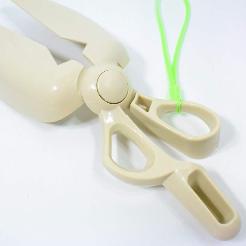 Long Handle Dog Poop Clamp Plastic Scissor Shape Portable Cat Poop Picker Pet Poop Shovel Poop Picker Pet Waste Pick Up Shovel