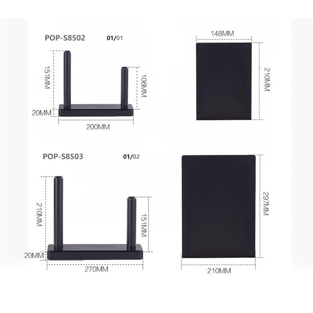 Handschrift Bericht Schoolbord Bureau Teken Schrijven Plaat Tafel Top Reclame Signage Boord Houten Decoratie Display Stand