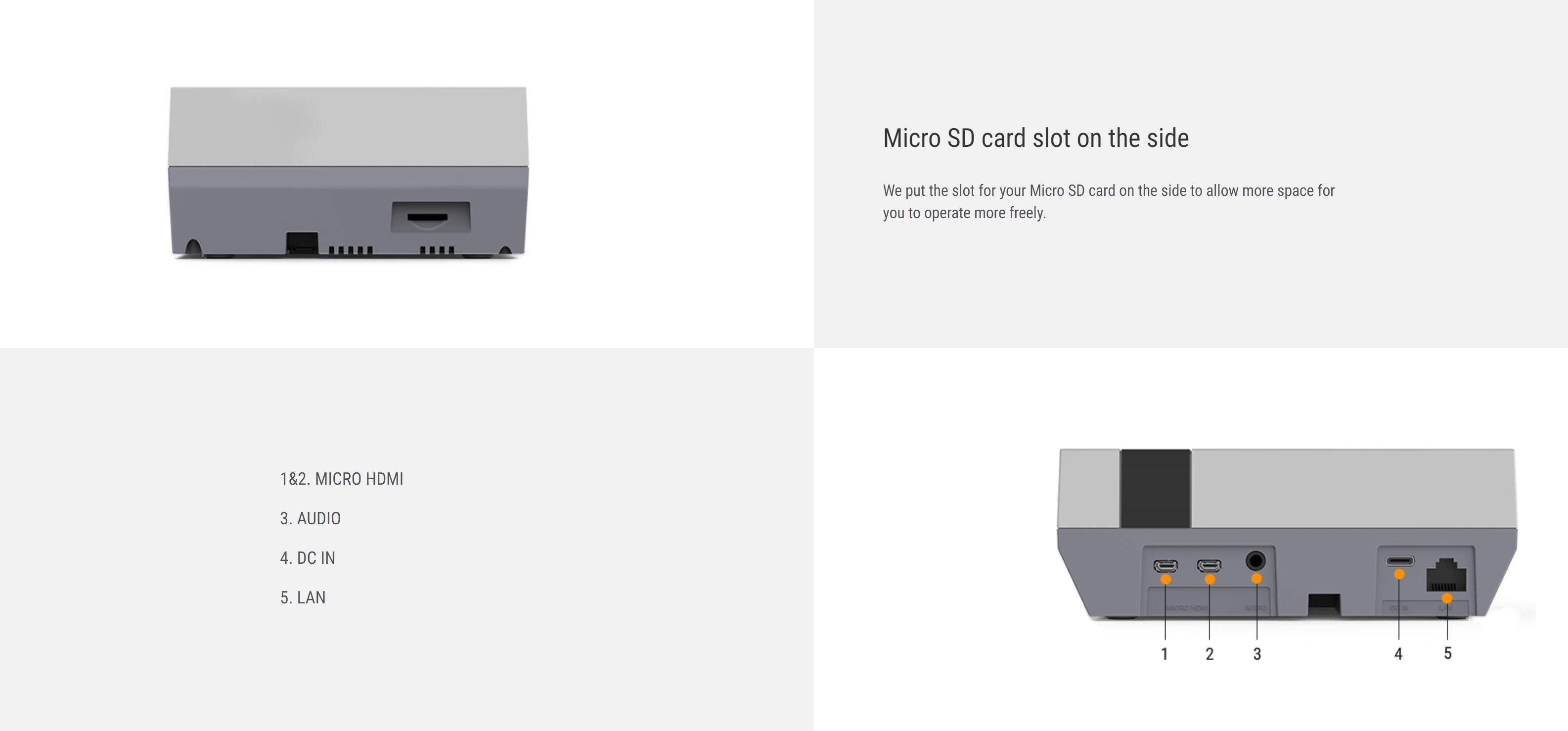 RETROFLAG Raspberry Pi 4 Case NESPi 4 CASE with SSD CASE, Cooling Fan, Adaptor &amp; Heatsinks for Raspberry Pi 4 Model B