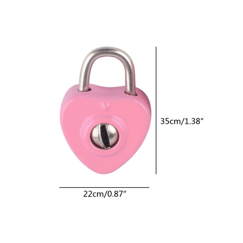 Mini Padlocks Key Lock With Key Luggage Lock for Zipper Bag Backpack Craft Diary
