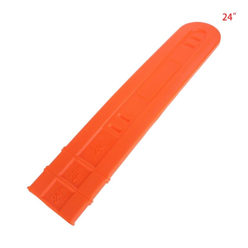 12/16/20/24in Chainsaw Bar Protective Cover Scabbard Protector Universal Guide Y5JA