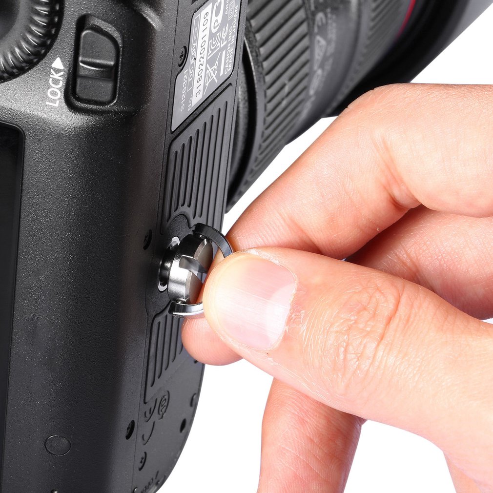 1/4 "Schroef Met D Ring Voor Camera Statief/Monopod/Quick Release Plaat