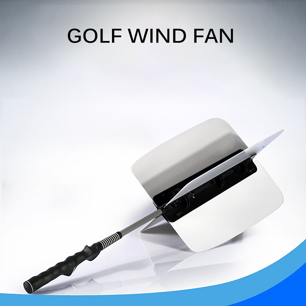 Golf Training Aids Warm-Up Golf Swing Power Fan Practice Guide Resistance Trainer Golf Equipment Swing Stick Stainless Steel