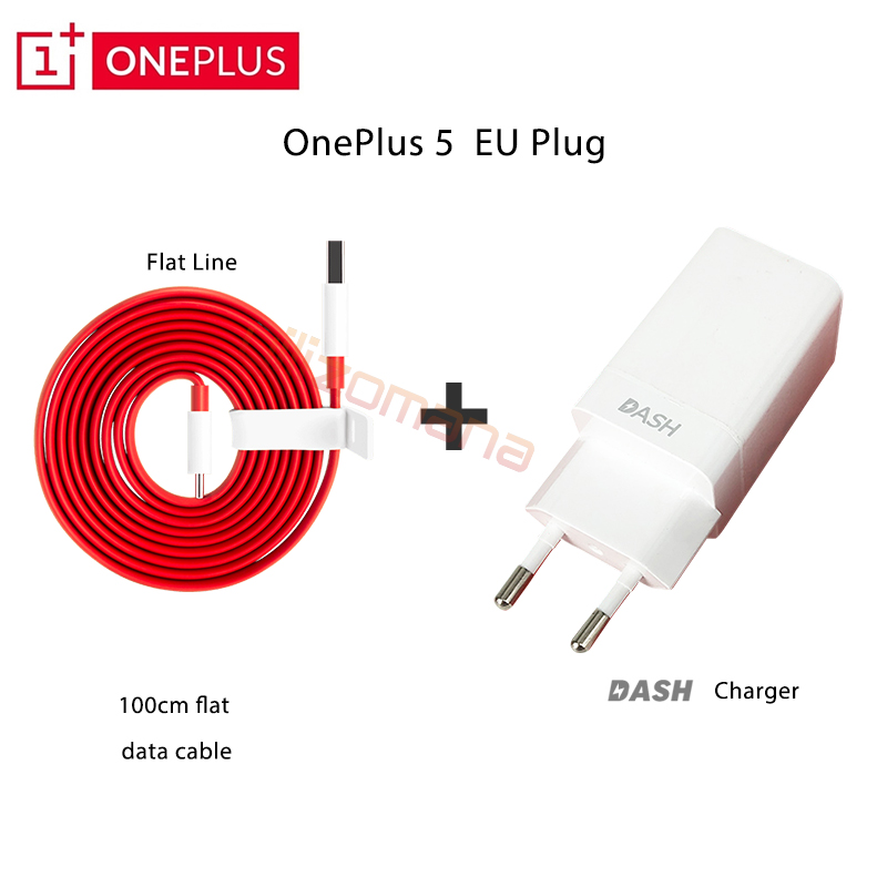 OnePlus 5 chargeur de tableau de bord d'origine 5 V/4A prise ue US pour OnePlus 1 2 3 3T 5 5T 6 6T adaptateur d'alimentation mural à Charge rapide: EU Add 1M Cable
