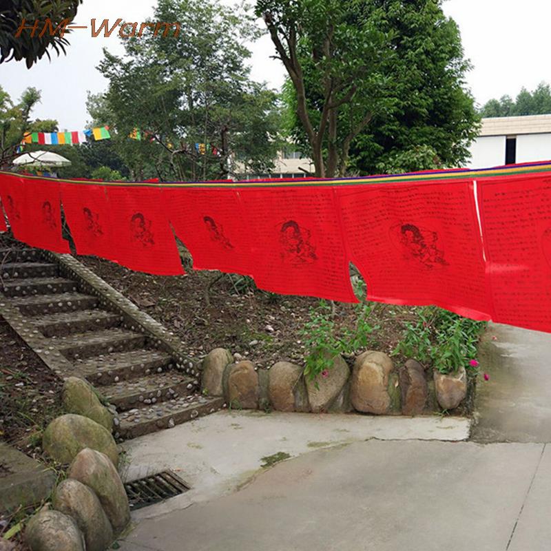 Religieuze Vlag Tibetaanse Boeddhistische Gebed Vlag Tibet Lung Ta Banner Geschriften Vlag Tibet Lung Ta Banner Geschriften Tuin Vlaggen
